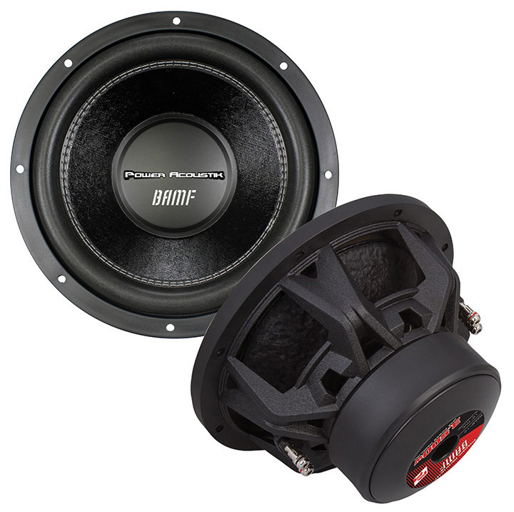 Power Acoustik Woofer Dual Ohm W Max Ebay