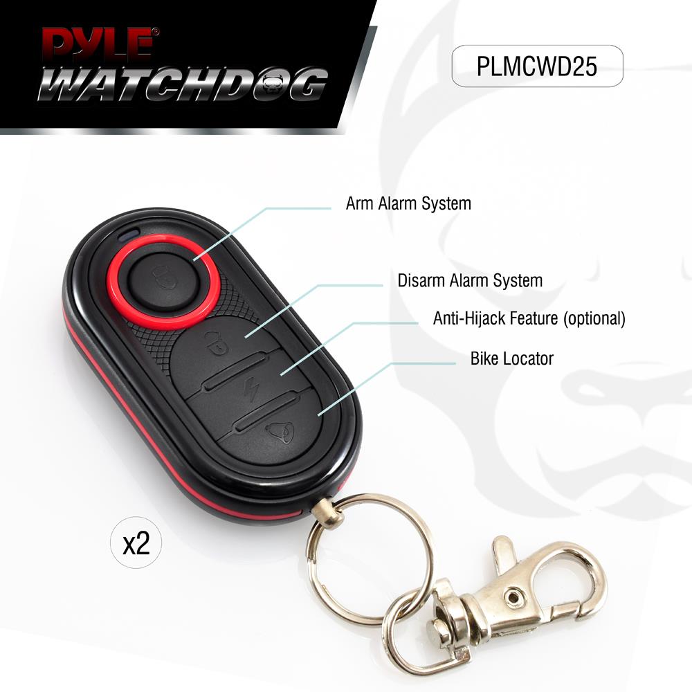 New Motorcycle Alarm Security System U0026 Auto Start Remote W