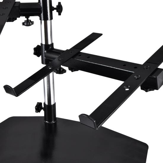 Laptop, Mixer & Studio Equipment Stand Holder Tabletop Mount Swivel ...