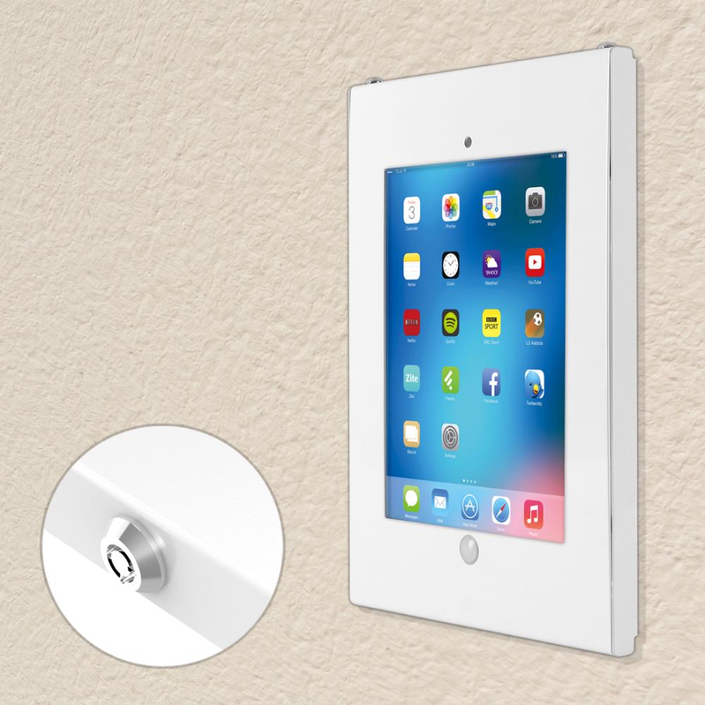 Pyle AntiTheft iPad Wall Mount Case, (Works with iPad 2/3/4/iPad Air