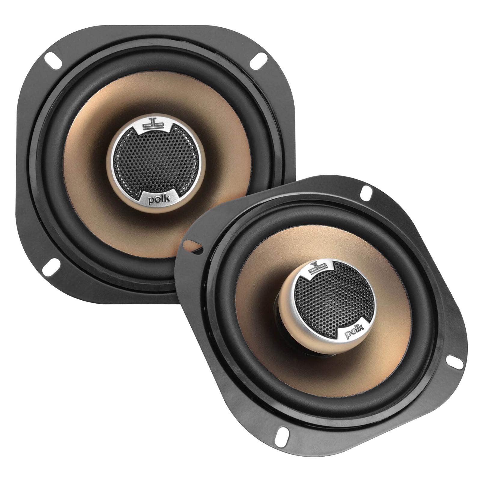 2x POLK AUDIO DB501 5/" 2-Way 270 Watts Marine Car Audio Coaxial Speakers 1 Pair