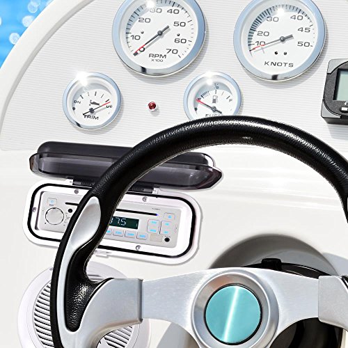 New Pyle PLMRCW1 Waterproof Radio CD Player Cover Shield with White