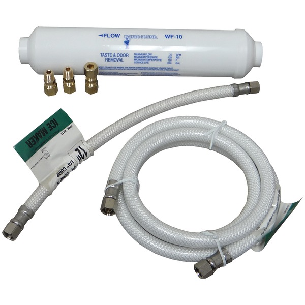 Lf4096323206014 Poly-flex Ice Maker Connector Kit With Water Filter 