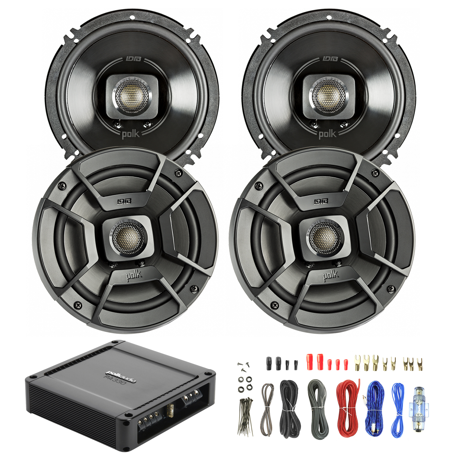 Boat stereo installation kit