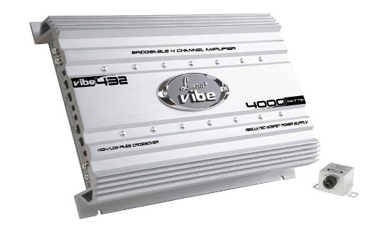 New Silver Lanzar VIBE2102N Vibe 6000 Watts 2 Channel MOSFET Car
