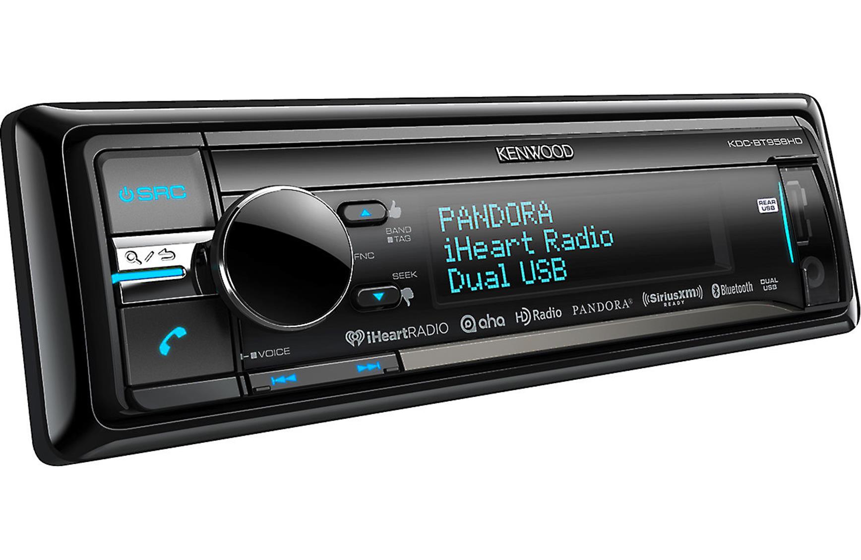 Kenwood KDCBT958HD Car Audio CD Receiver Bluetooth HD Radio USB