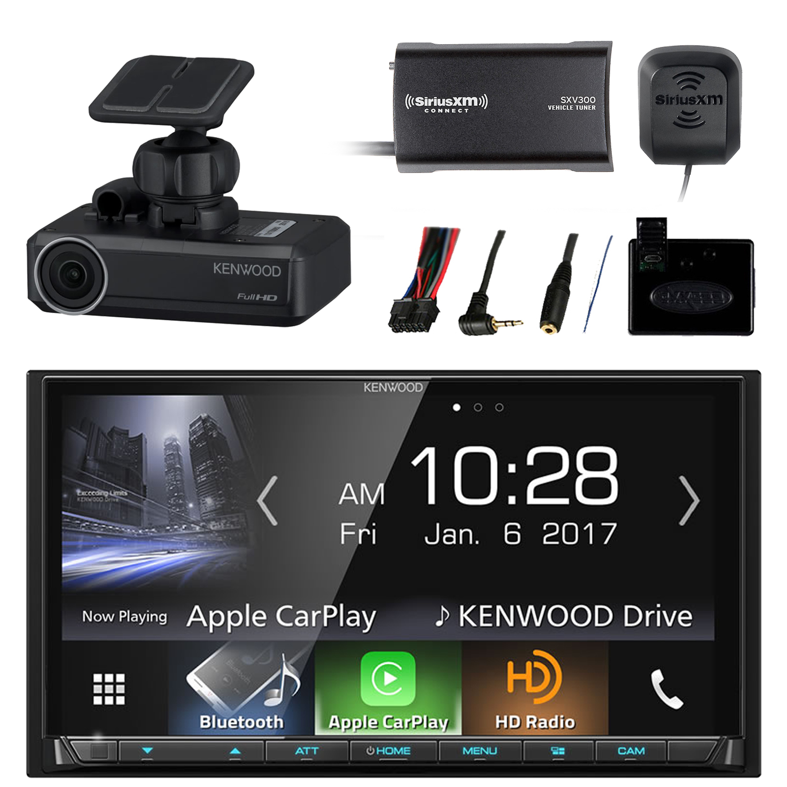Kenwood Receiver Bluetooth Hd Radio Control Interface