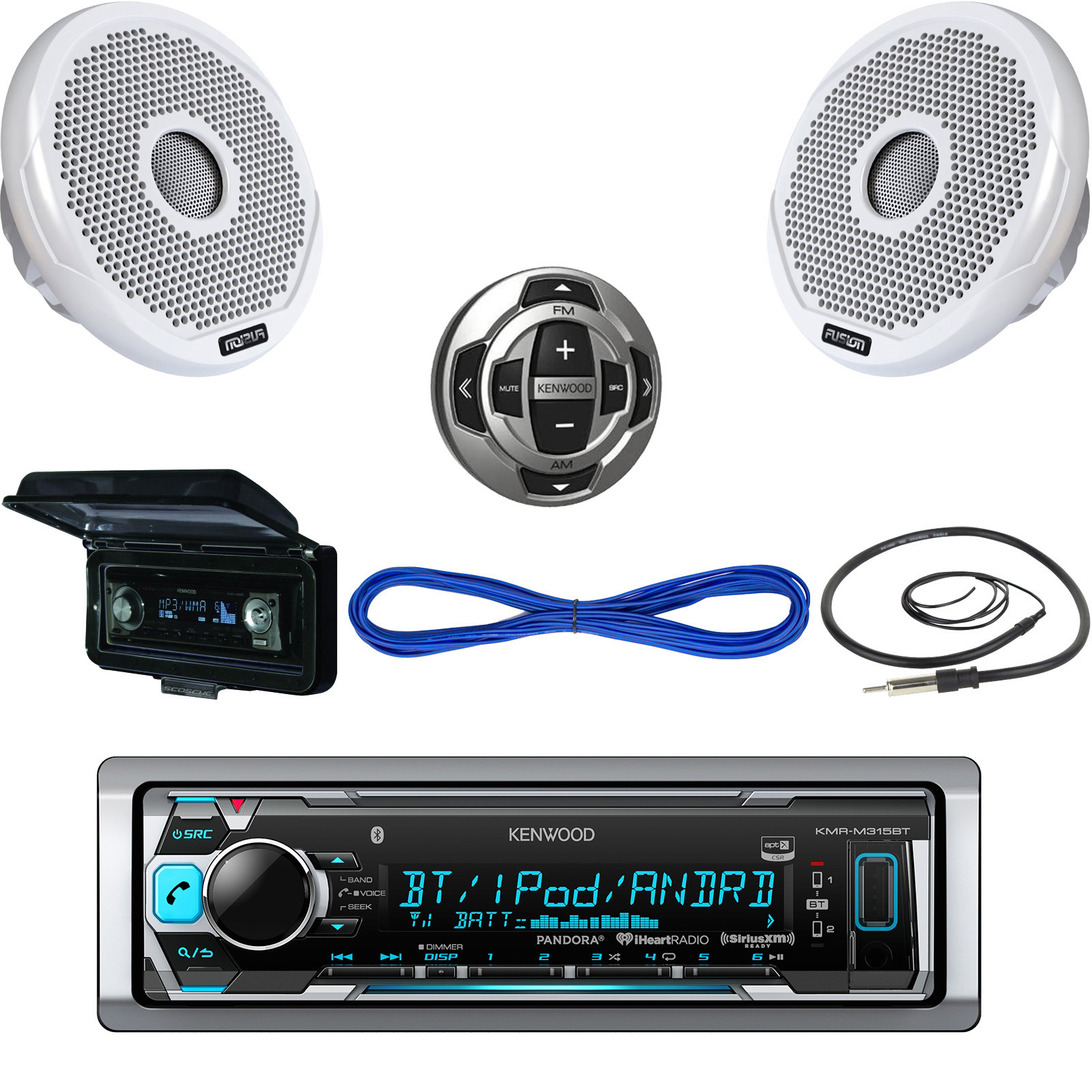 boat radio and speakers