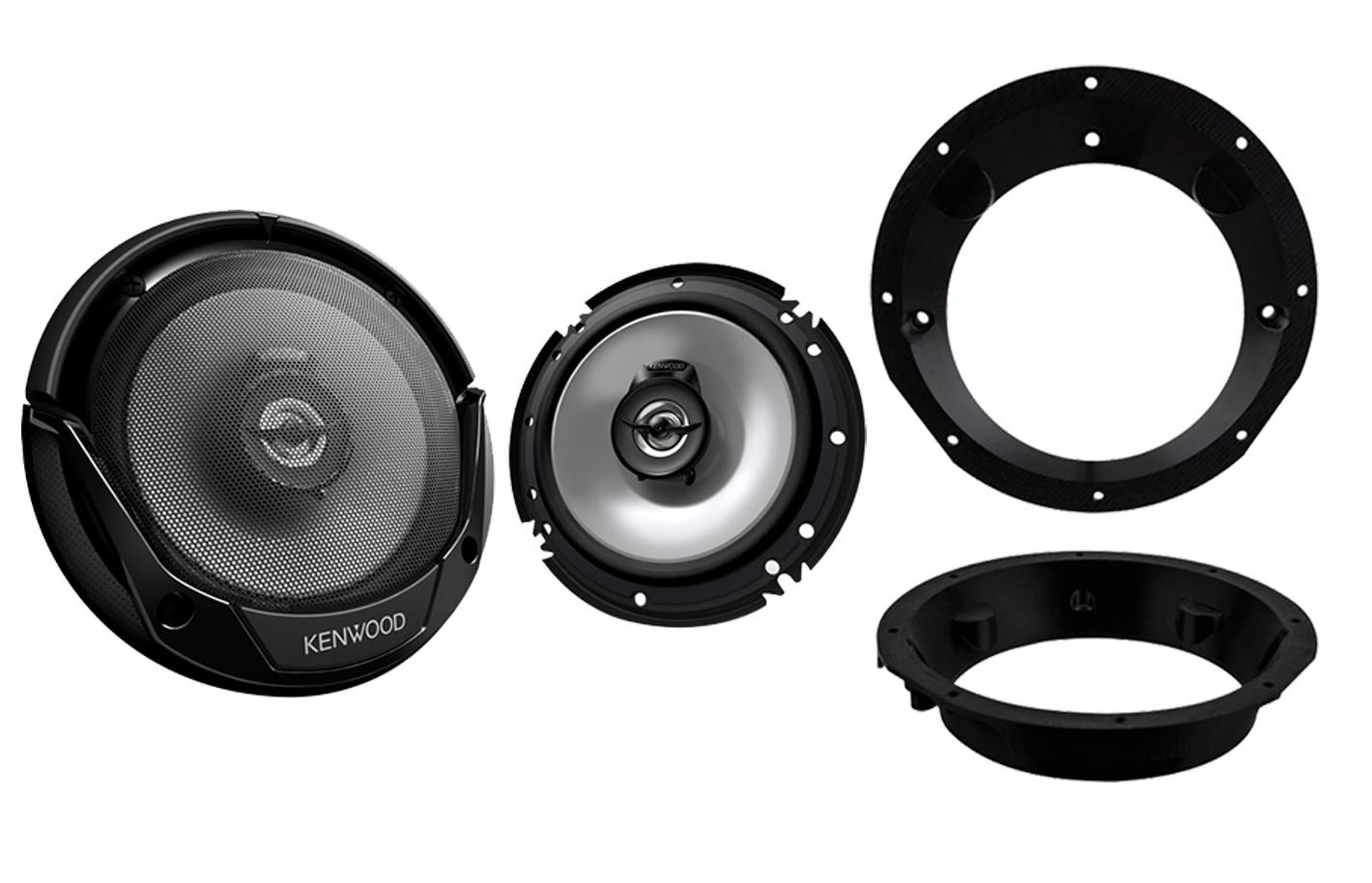 982013 Kenwood Harley Touring Speaker W/Grills Package with Adapter Rings eBay