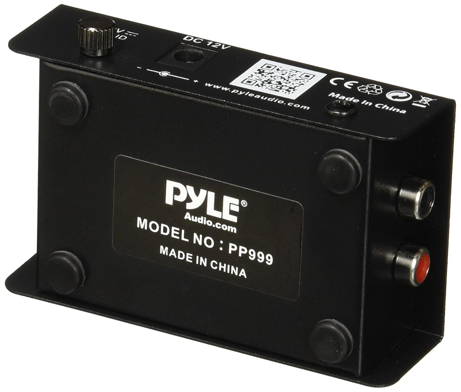 NEW Pyle PP999 Ultra Compact Phono Turntable Preamp Converts Phono to