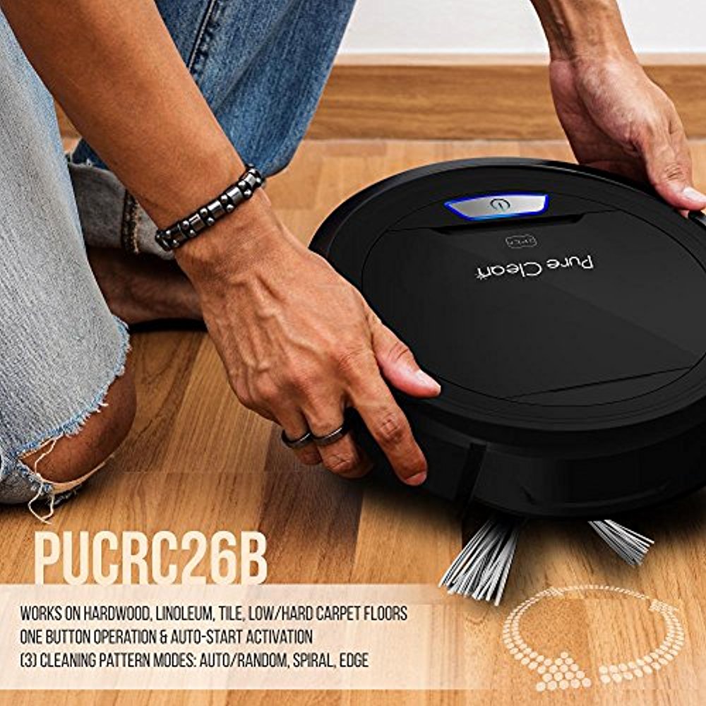 Pure Clean Smart Vacuum Cleaner Automatic Robot Cleaning Vacuum