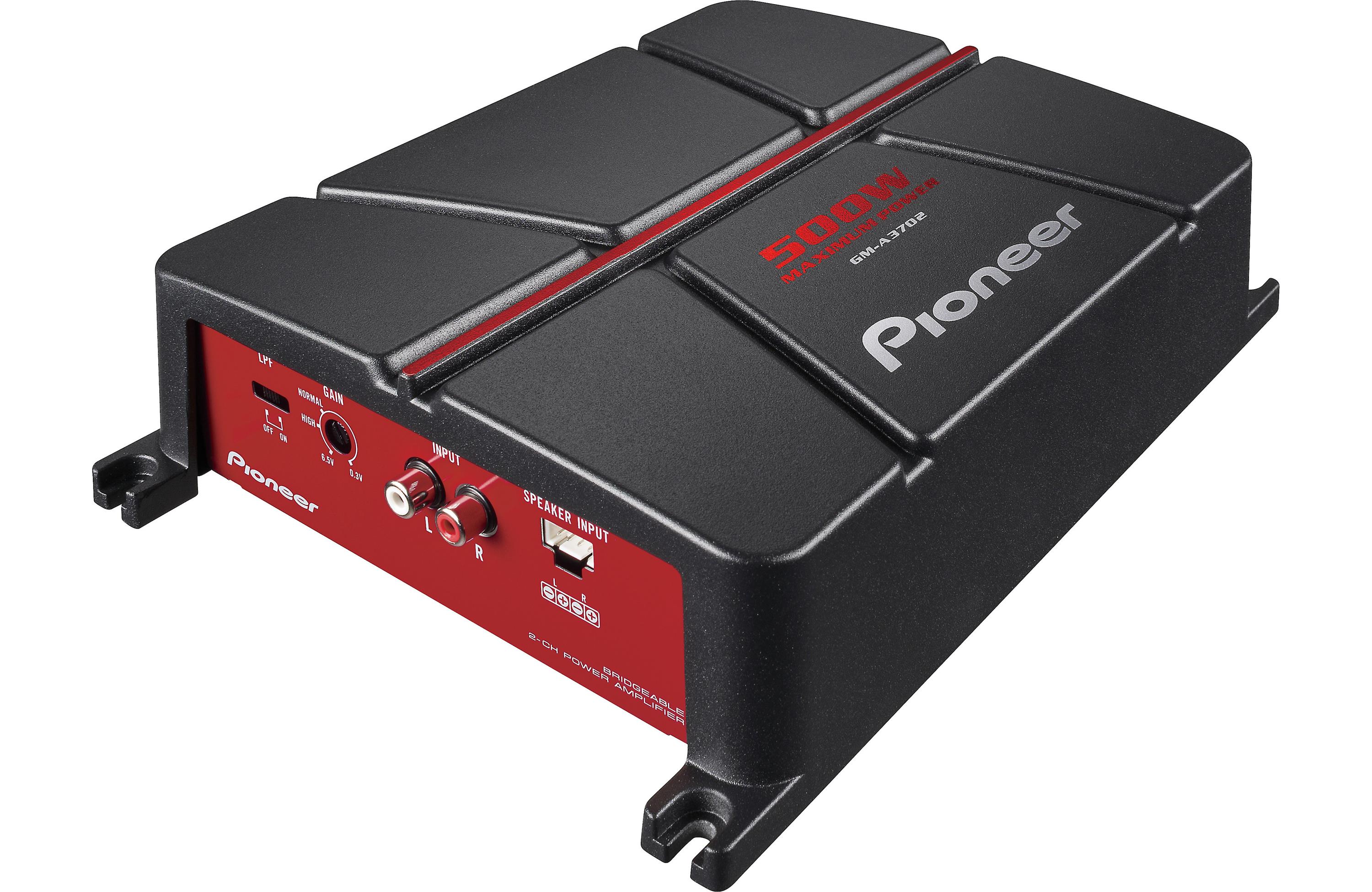 Pioneer 500W Peak 2Channel A Series Bridgeable Class AB 2Ohm Car Amplifier eBay