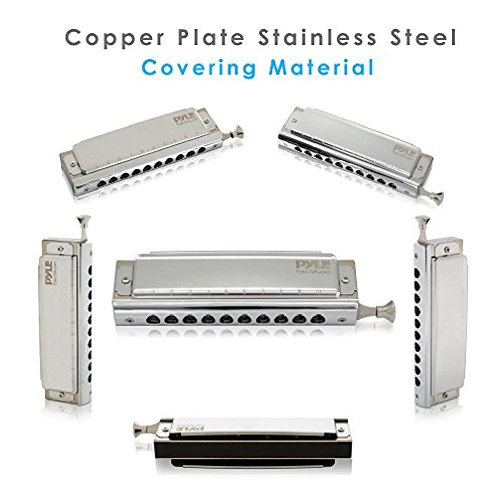 Classic Style Harmonica Chromatic Harmonica with Stainless Steel