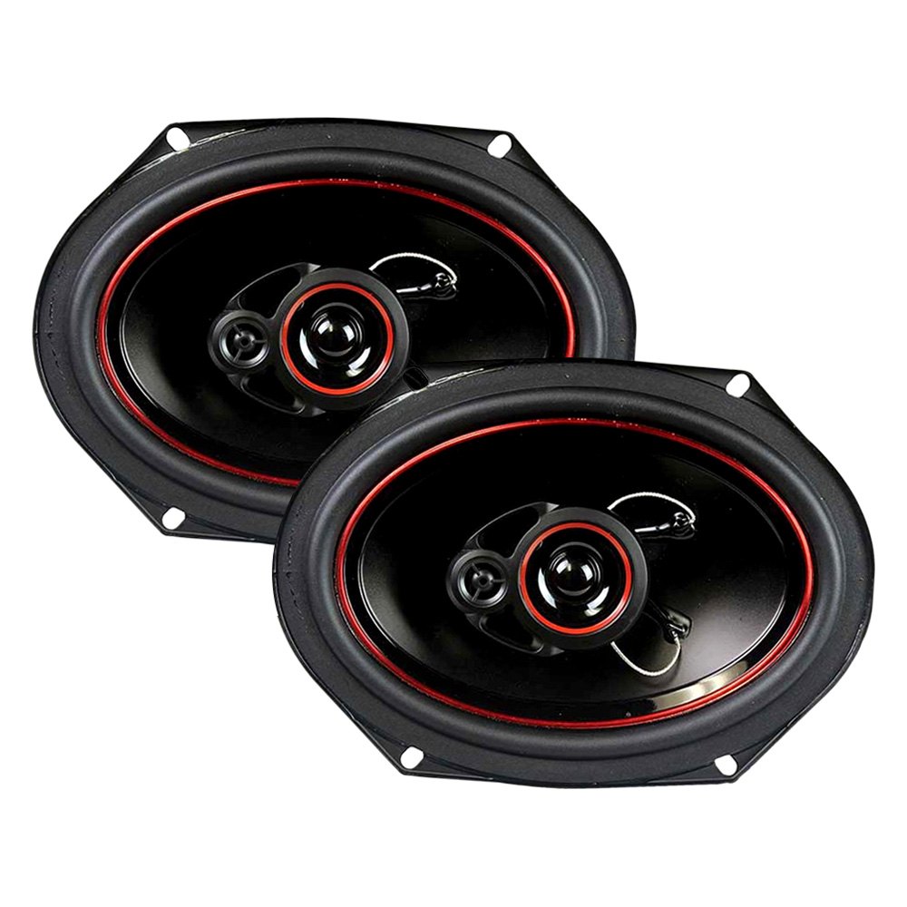 Audiopipe Car Audio 6X8" 3Way 300Watt Speakers (Pair) 784644227053 eBay