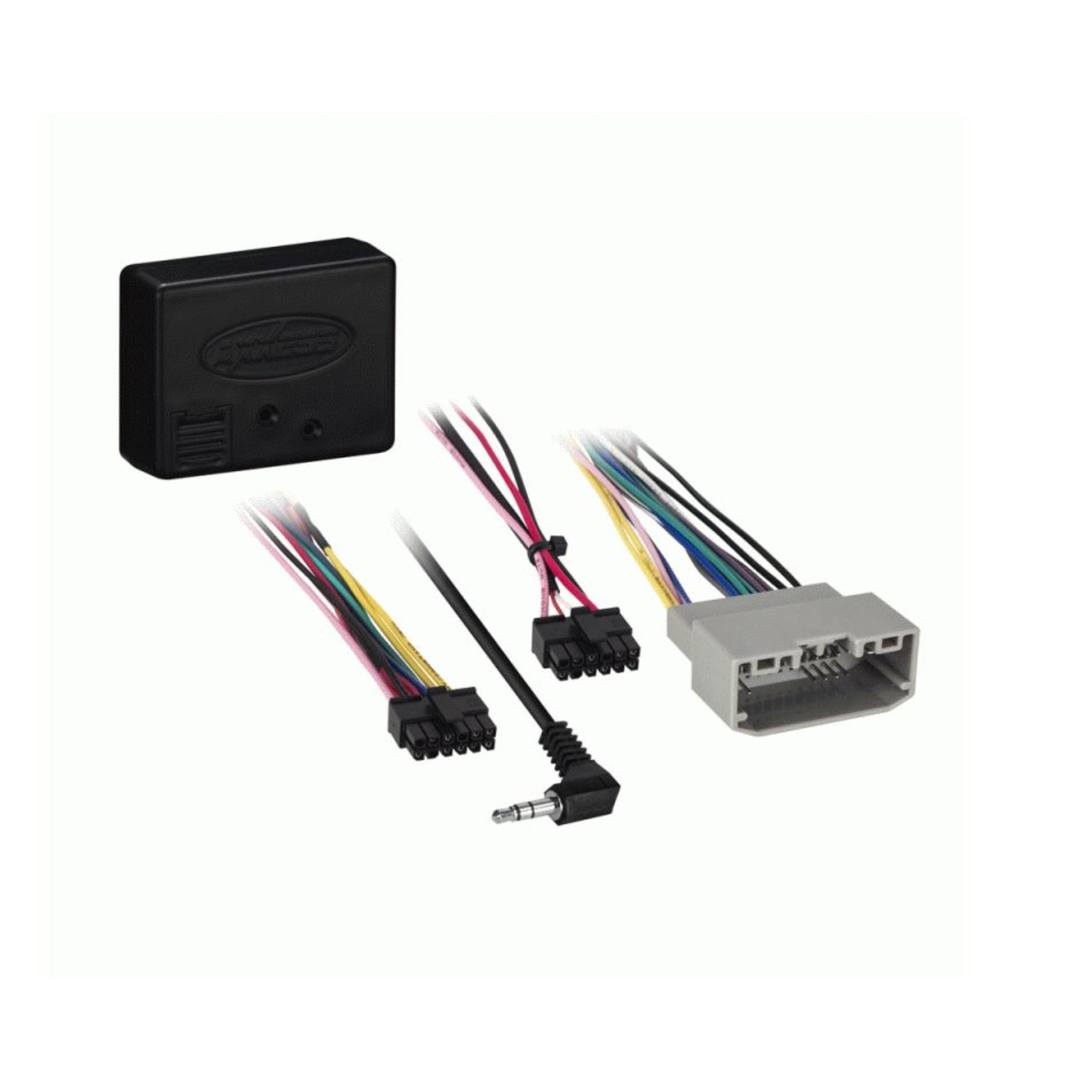 JVC 2DIN Receiver, Dash Kit, Wiring Interface, Antenna