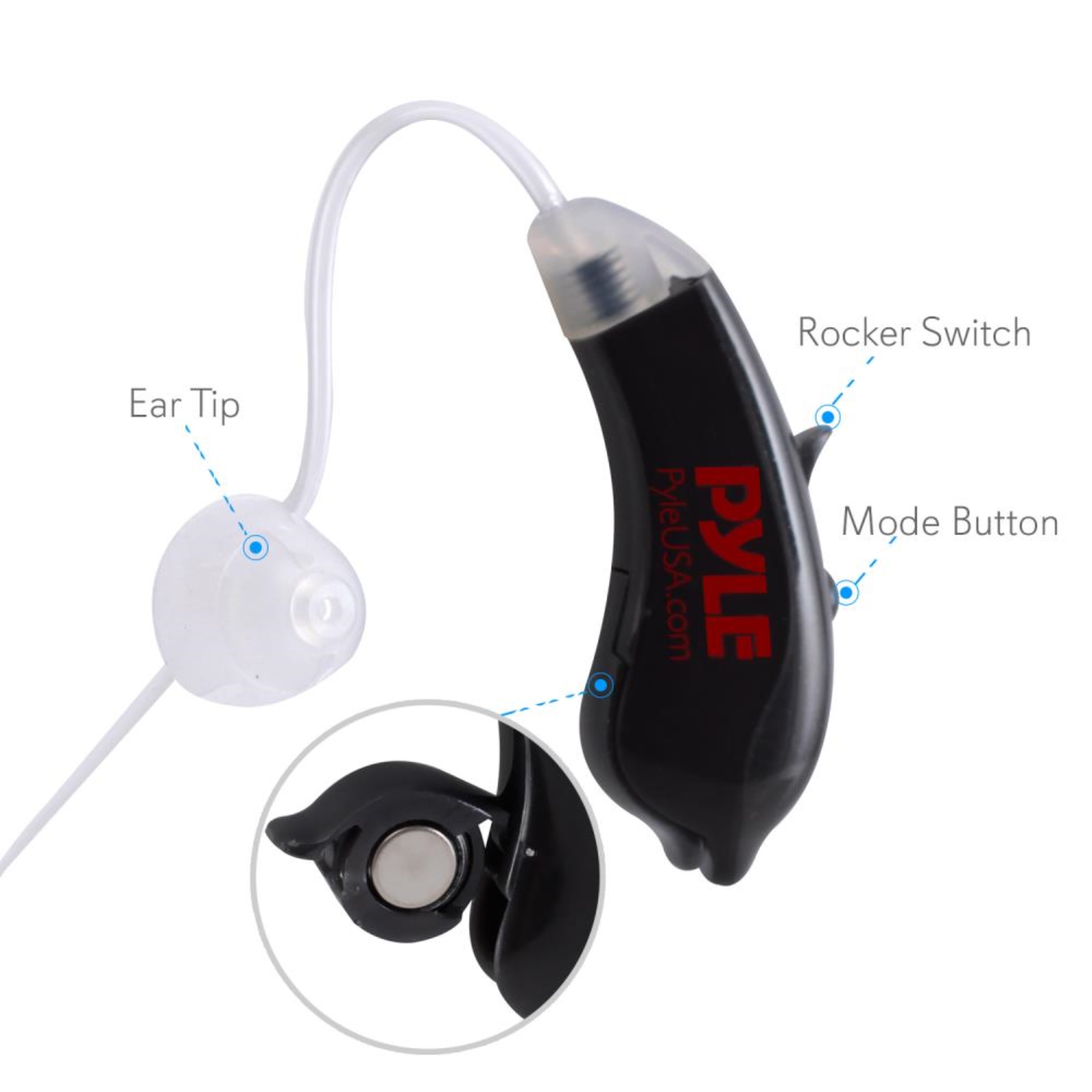 Digital Hearing Assistance Aid/Ear Hearing Amplifier (Universal BTE Fit
