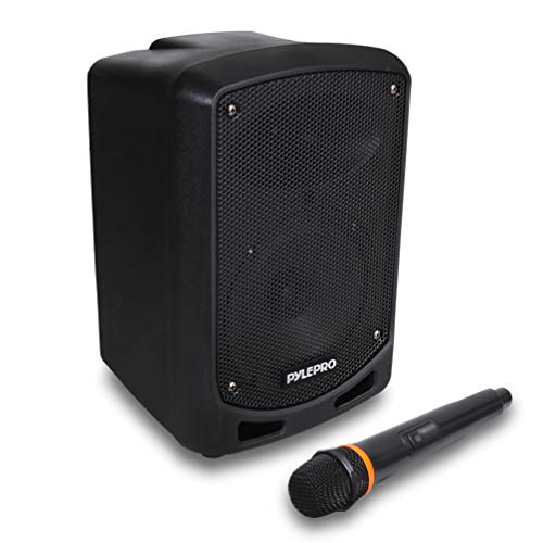 Details About Pyle Portable Indoor Outdoor Bluetooth Pa Speaker System W Wireless Mic