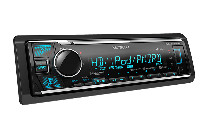 Kenwood KMMBT525HD InDash Car Stereo Radio Bluetooth, Pandora, Single
