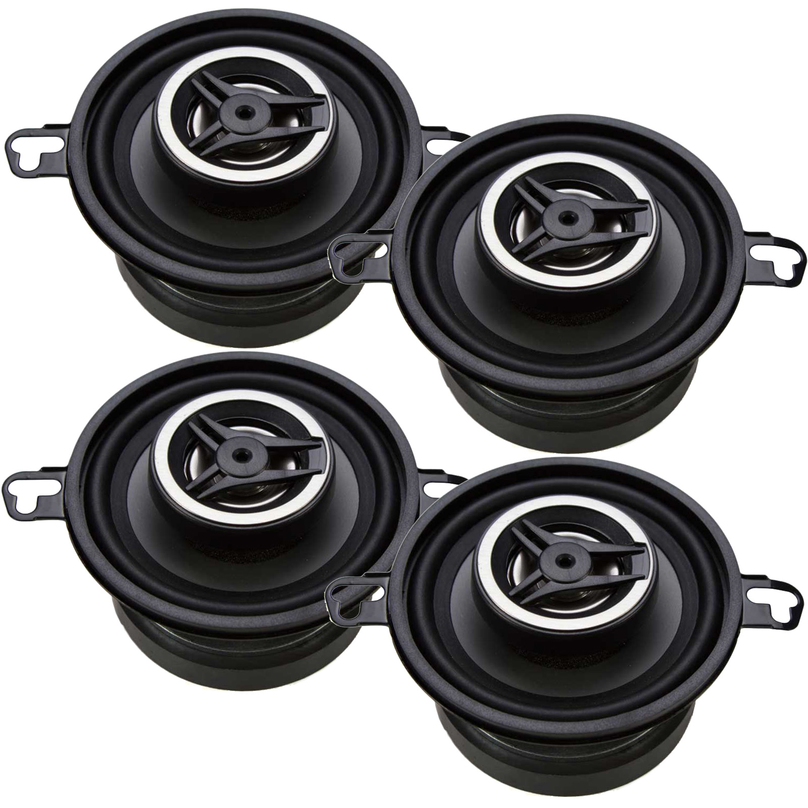 4 x CRUNCH CS35CX 3.5-INCH 3-1//2/" 2-WAY CAR AUDIO COAXIAL SPEAKERS