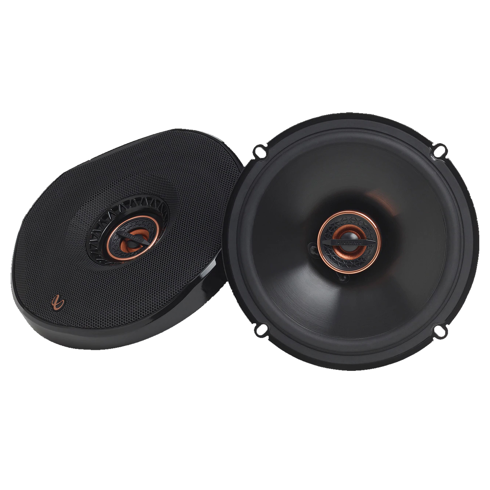Infinity REF-6432CFX 4x6 Inch 2-Way Car Speakers - Pair With Balanced Tweeters
