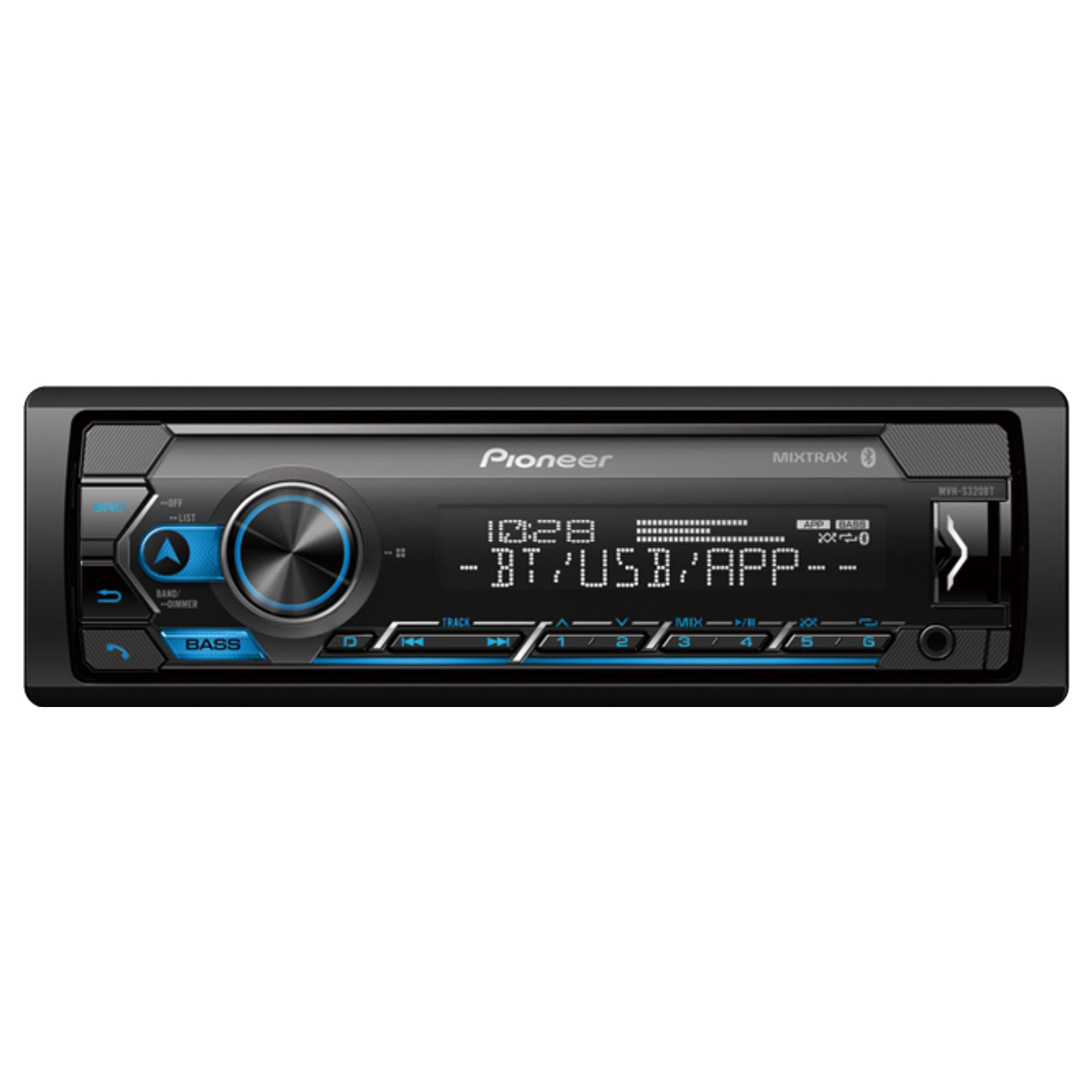 Pioneer Bluetooth AM FM USB AUX Digital Media Stereo Receiver w/ Built ...