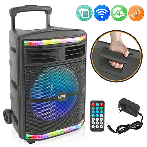 pyle rechargeable portable pa system