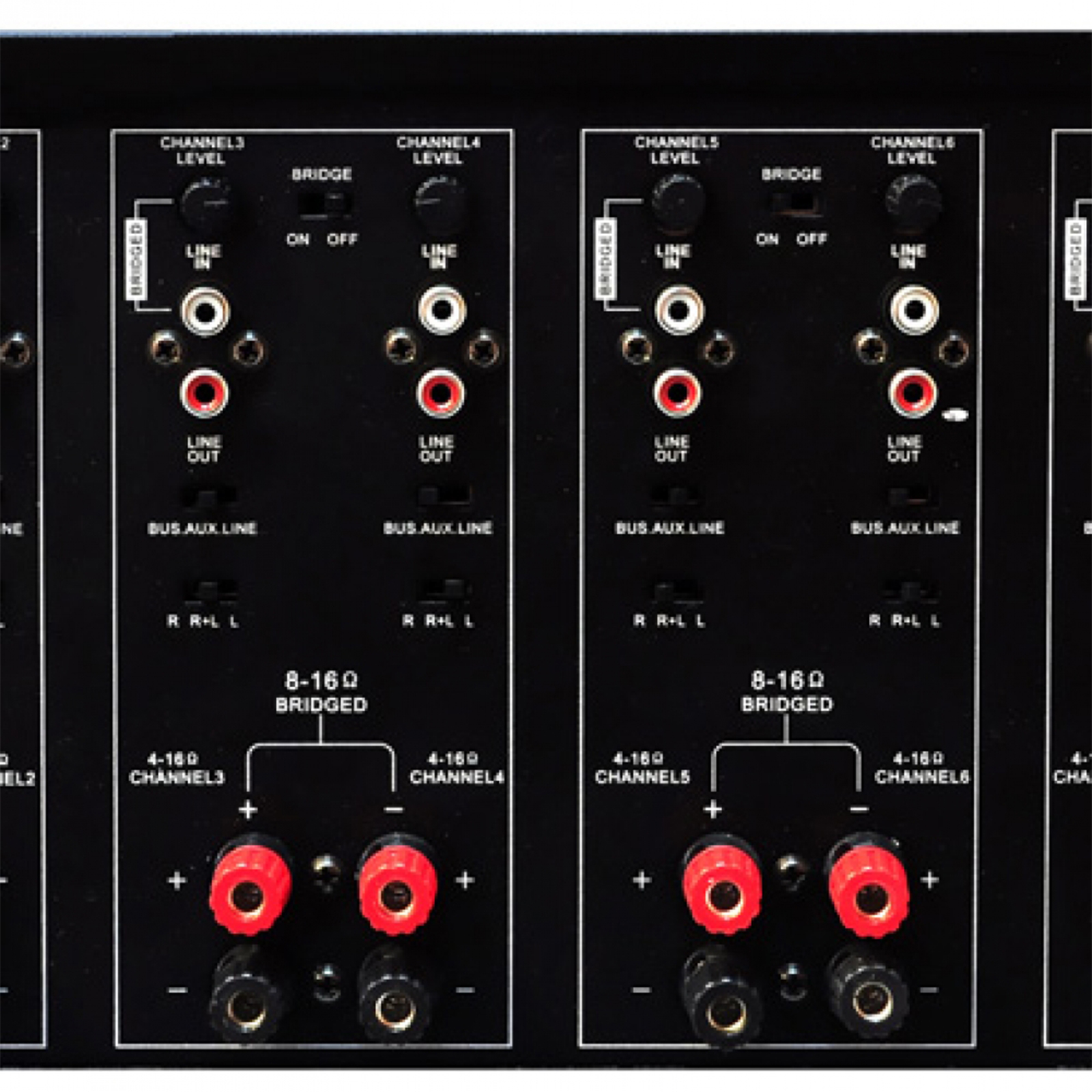 New Pyle PT8000CH 19'' Rack Mount 8000 Watt 8 Channel Stereo/Mono