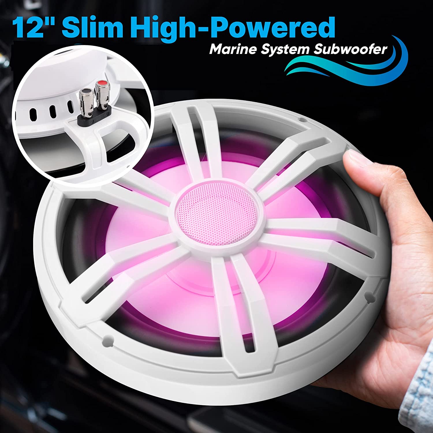 Marine Speaker Pyle Marine Subwoofer Pyle 12