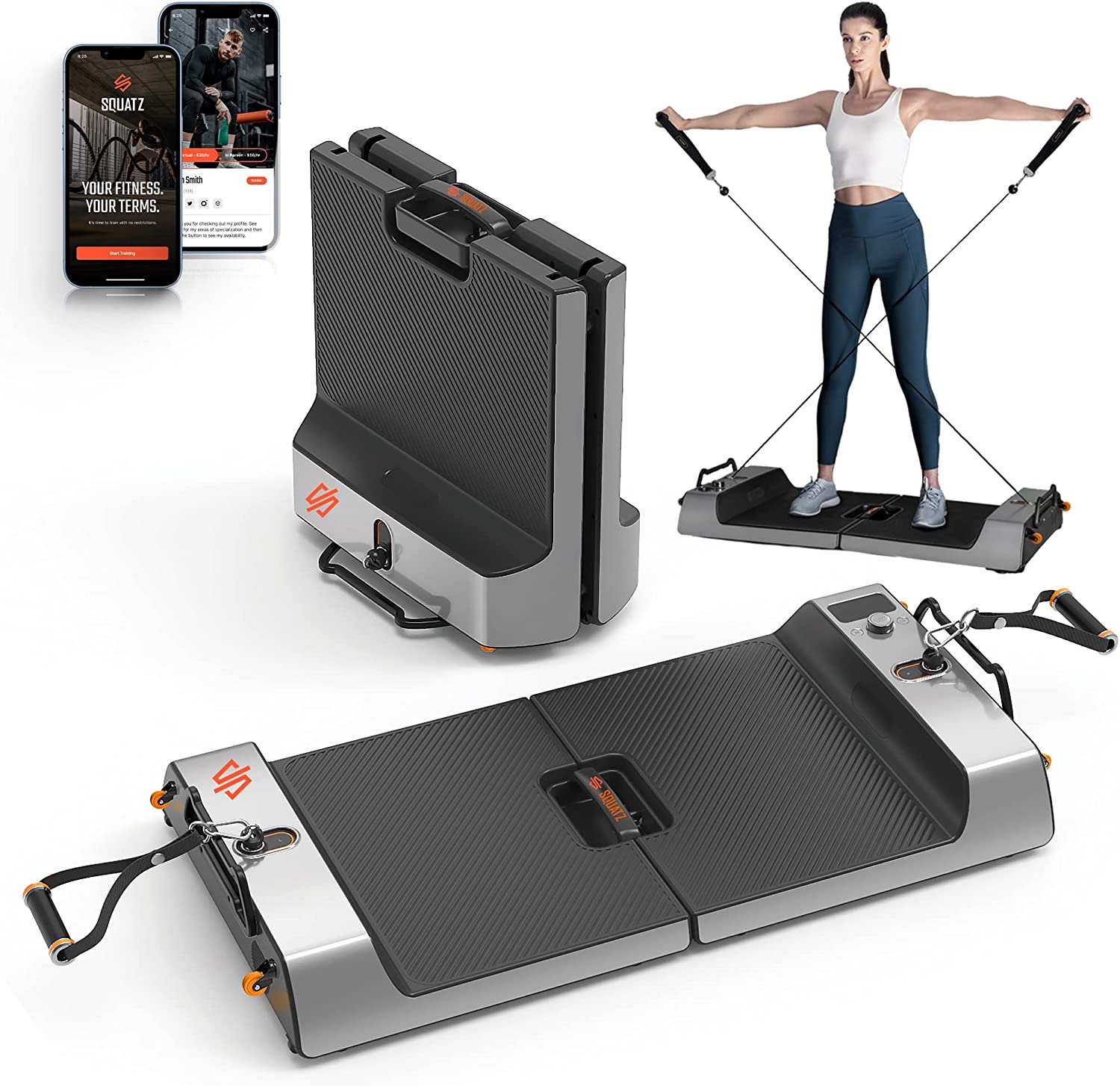 Squatz SQAPOLLO Foldable MultiFunction Apollo Fitness Board