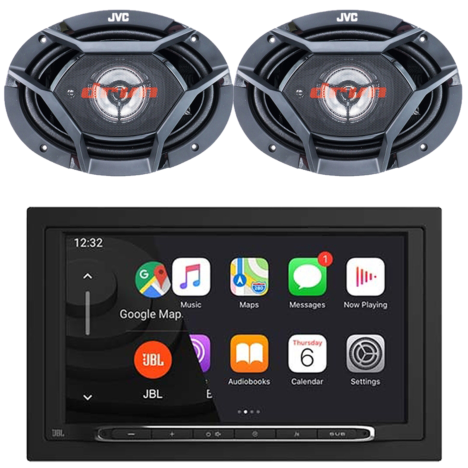 JBL Legend 700 Double-DIN Bluetooth Receiver, 2x 6x9