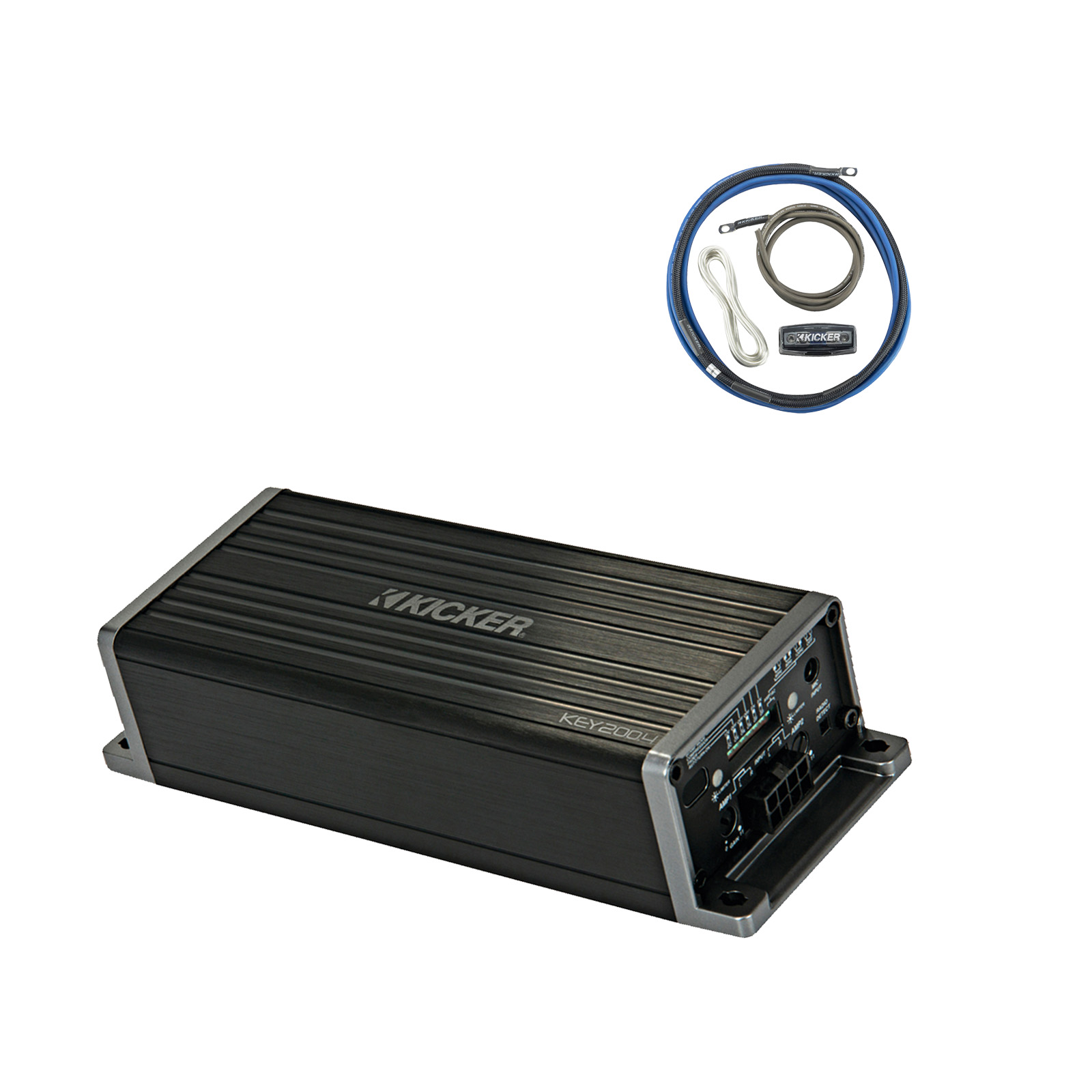 Kicker KEY200.4 200W 4-Channel Full-Range Auto-EQ Amplifier