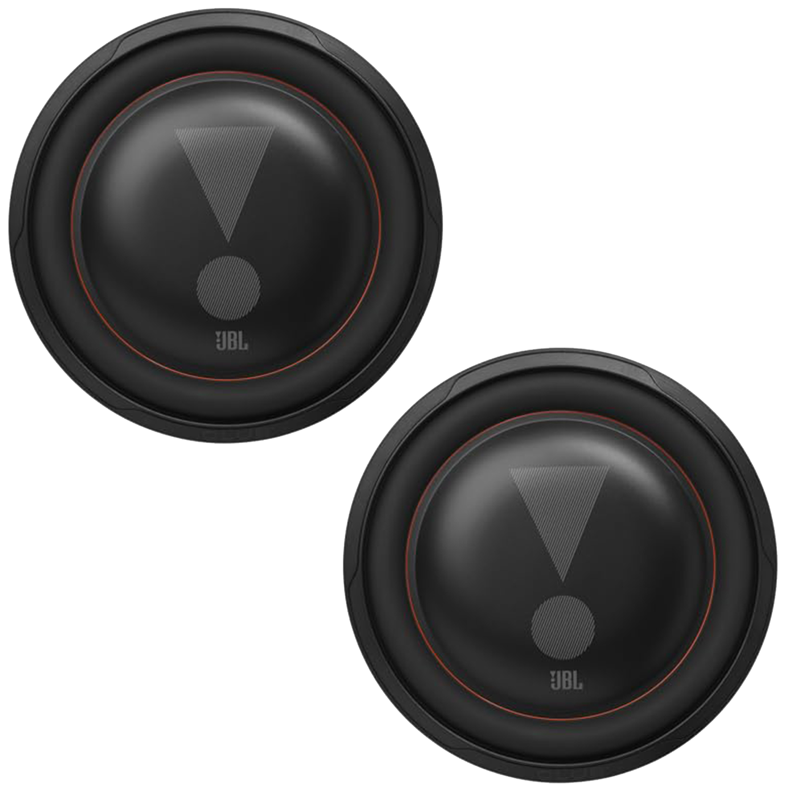 2x JBL Club 122SL 12” 1200 Watt Max Power Shallow Mount subwoofer